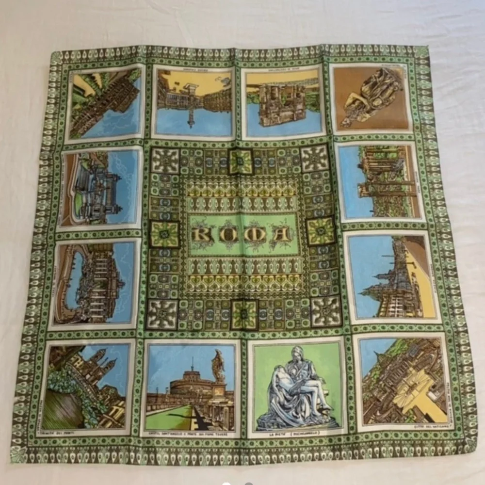 Vintage Roma Silky Scarf